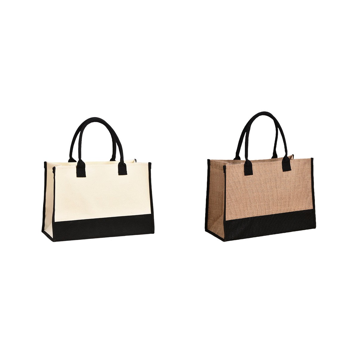 10oz Canvas Patchwork Tote Bag