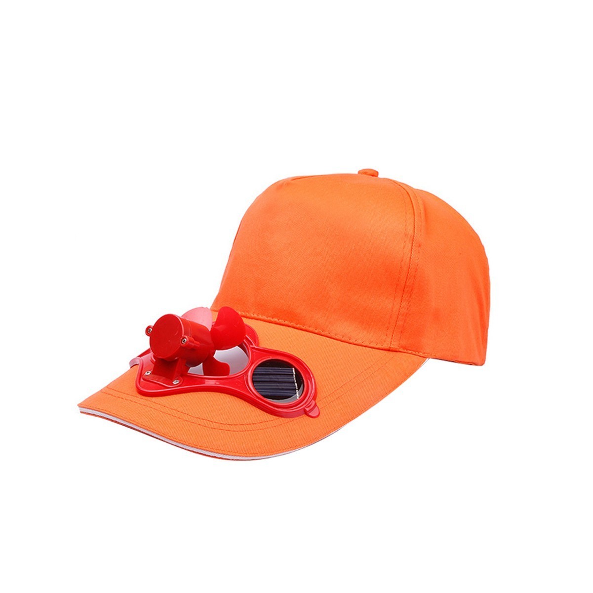 Solar Power Baseball Cap w/ Cool Fan
