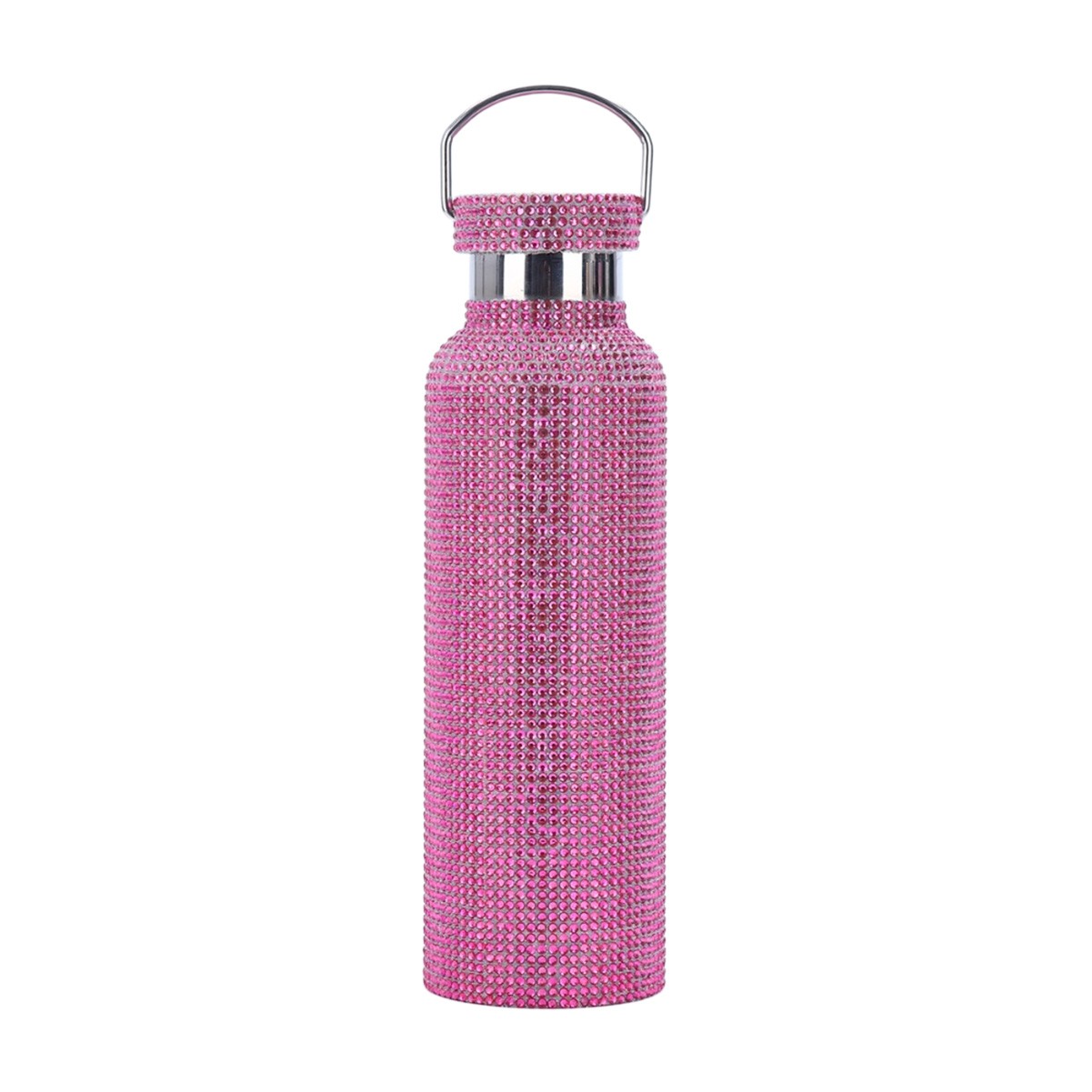 25 oz Sparkling Stainless Steel Rhinestone Water Bottle