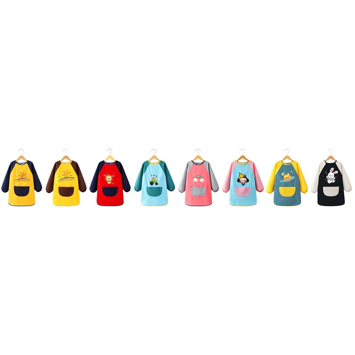 Kid Waterproof Polyester Art Apron