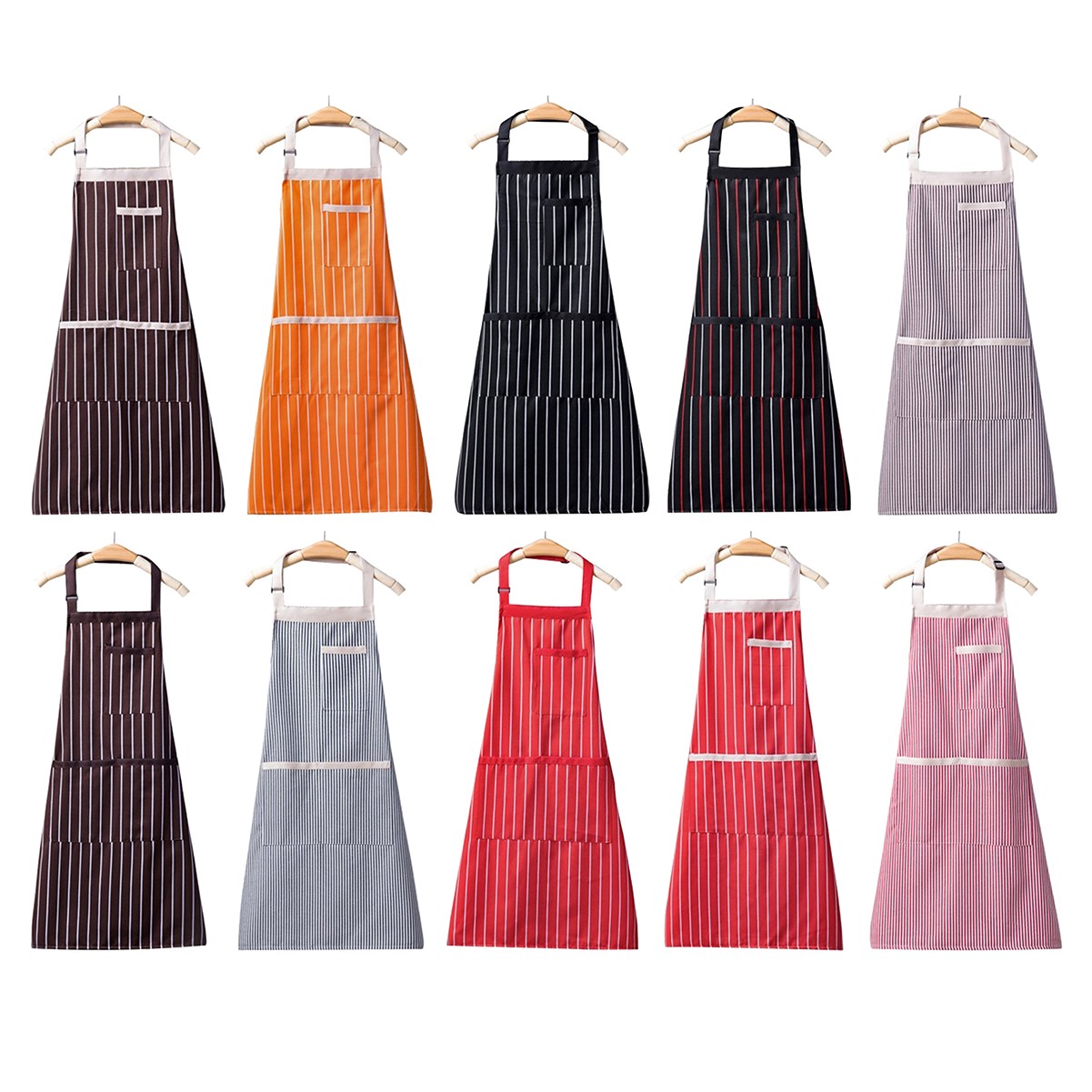 Cotton-Polyester Multipocket Apron
