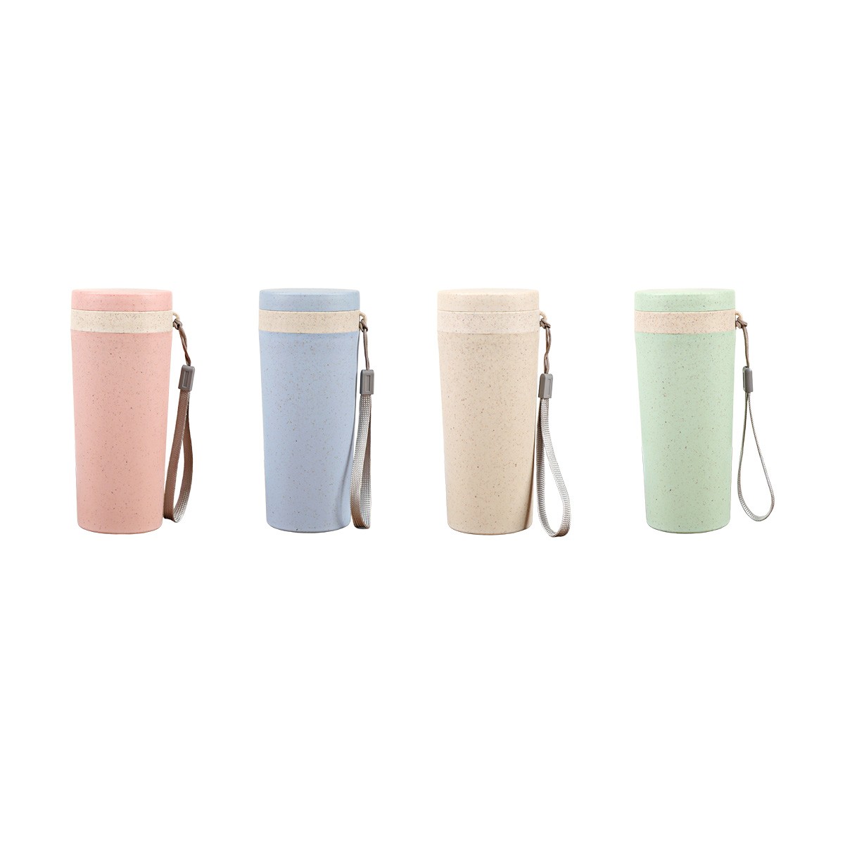 10oz Eco-Friendly Wheat Straw Bottle