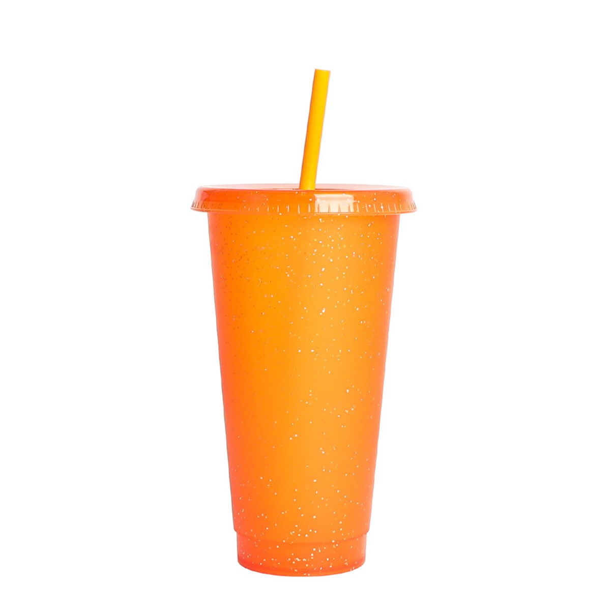 24OZ Reusable Colorful Insulated Tumbler with Straw