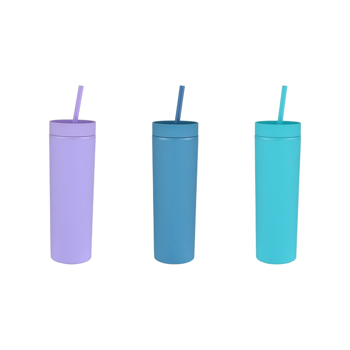 16oz Insulated Tumbler with Straw
