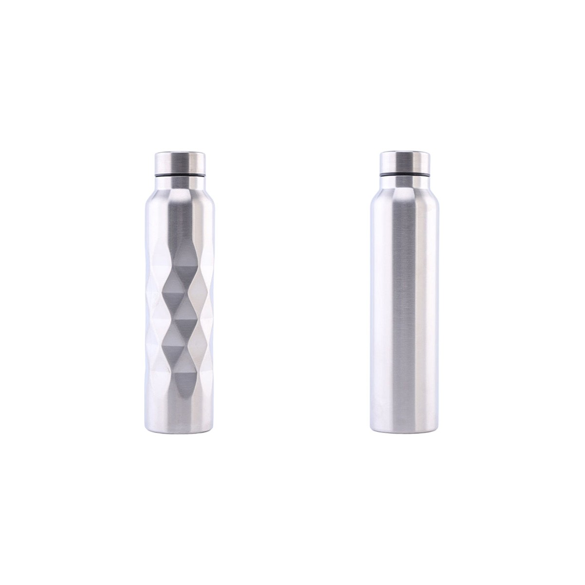 33.8 oz Single-Wall Stainless Steel Water Bottle