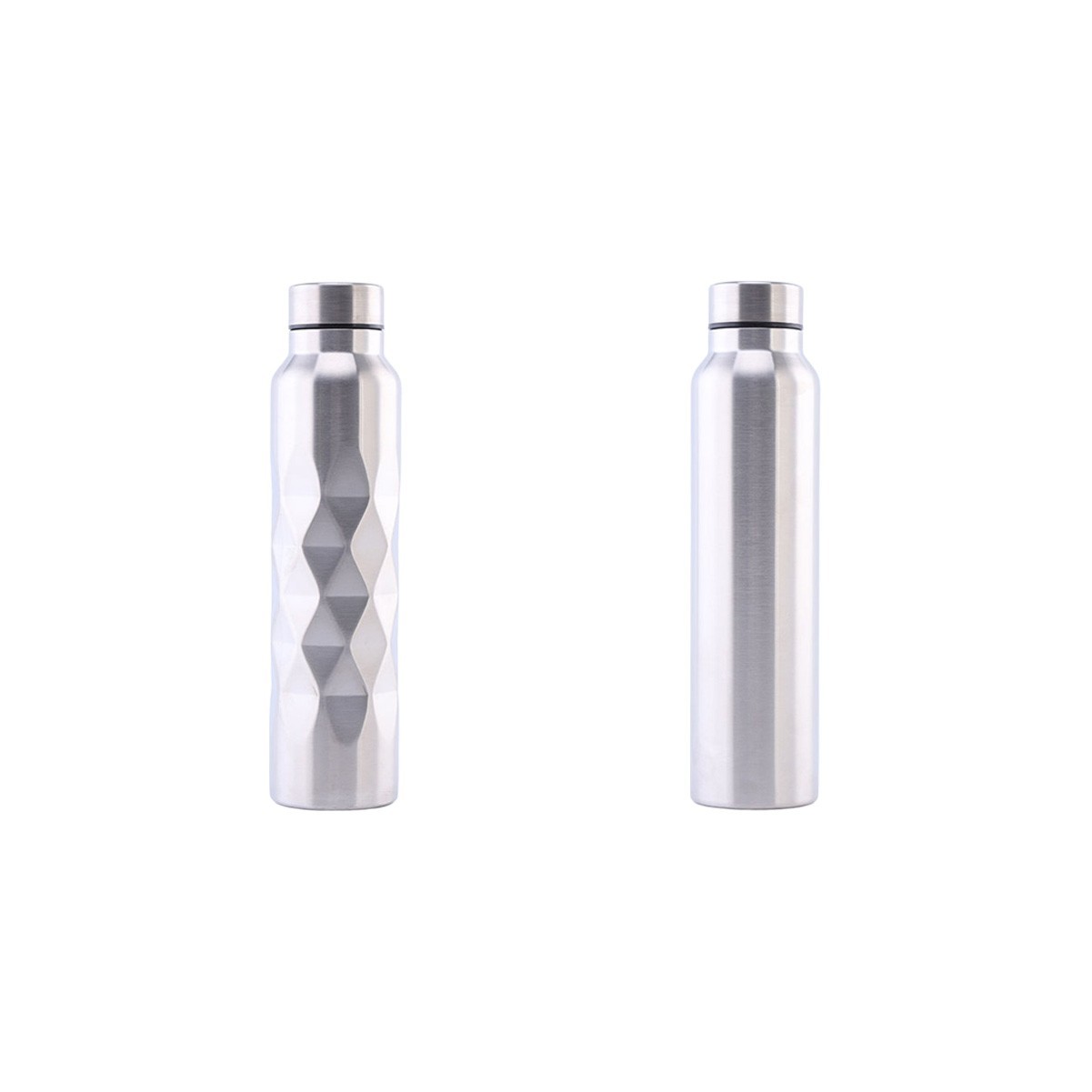 33.8 oz Single-Wall Stainless Steel Water Bottle