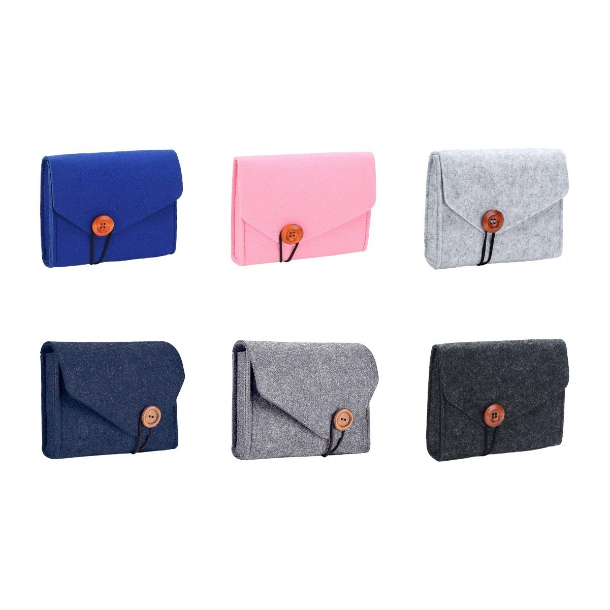 Felt Electronic Organizer Pouch