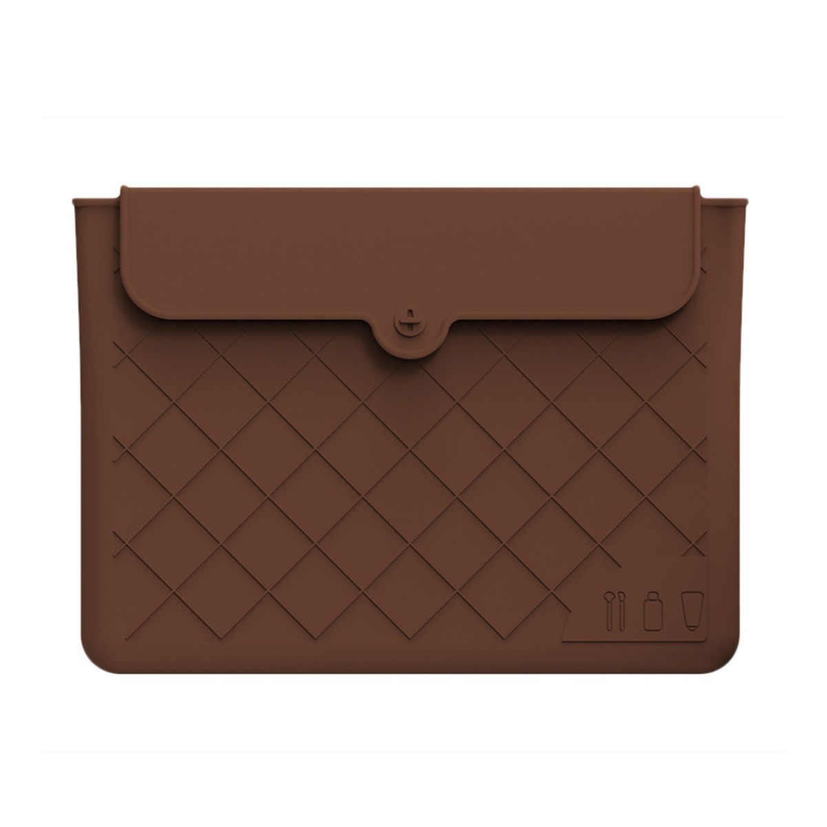 Flexible Silicone Travel Makeup Pouch