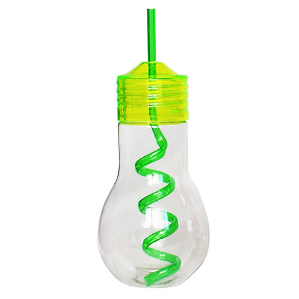 20oz LED Light Bulb Drinking Cup with Straw