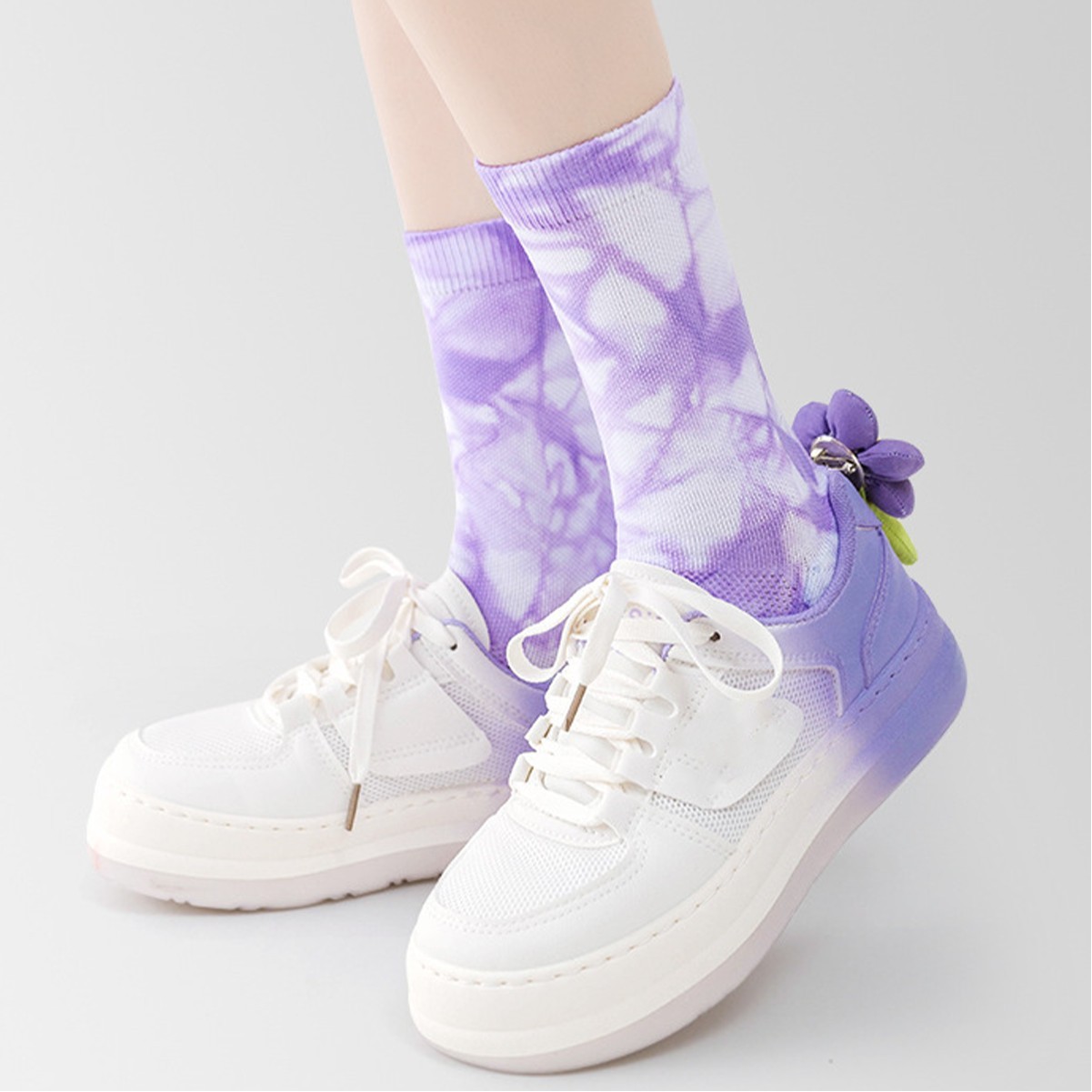 Artistic Tie Dye Cotton Socks