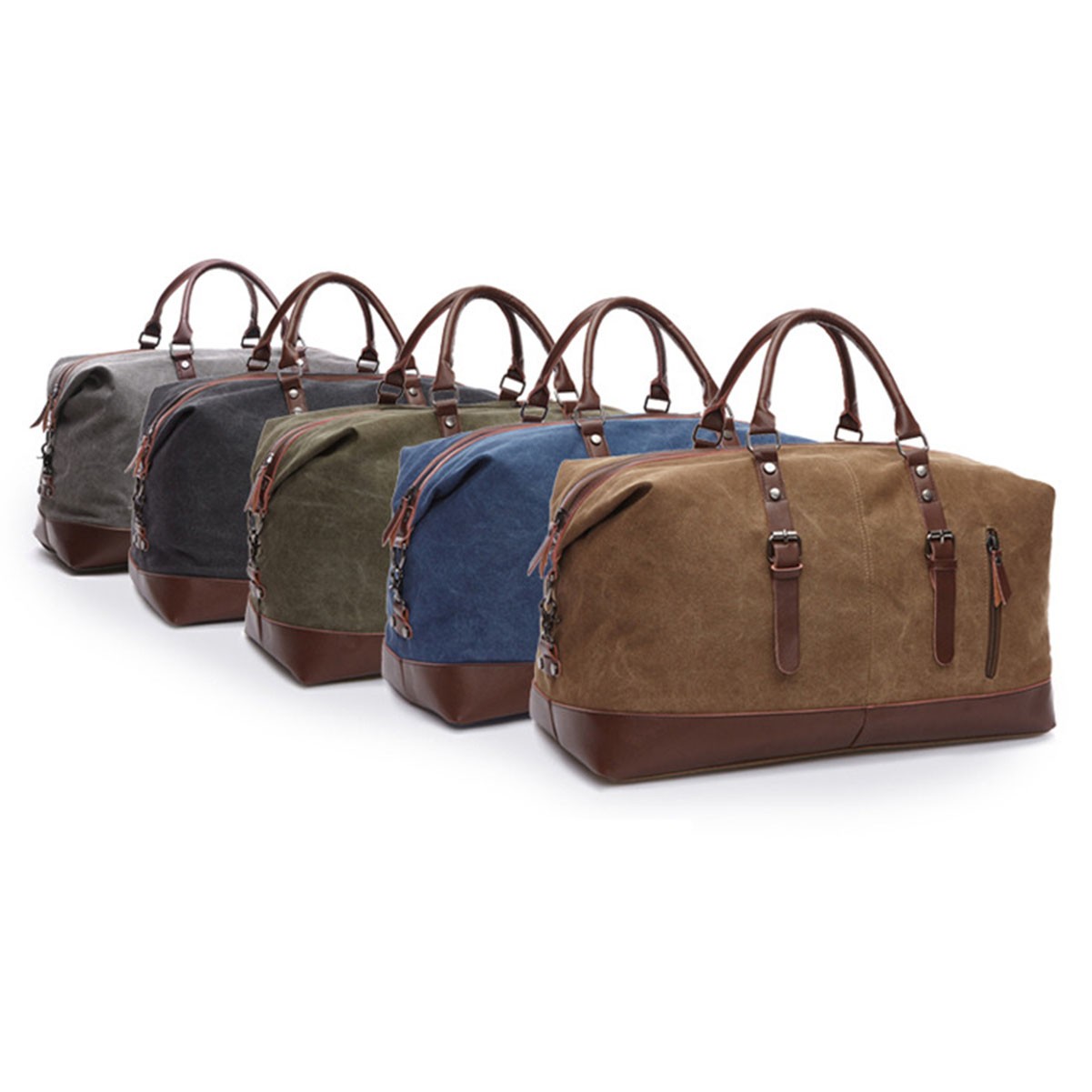 Canvas Duffel Tote Bag