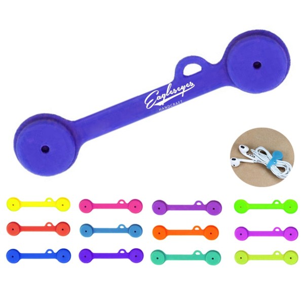 ilicone Strong Magnet Stretchable Twist Tie