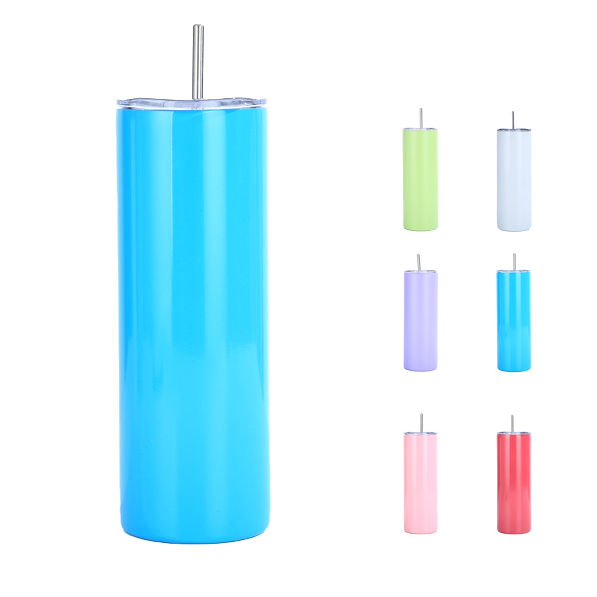 20oz Vacuum Insulated Skinny Travel Tumbler