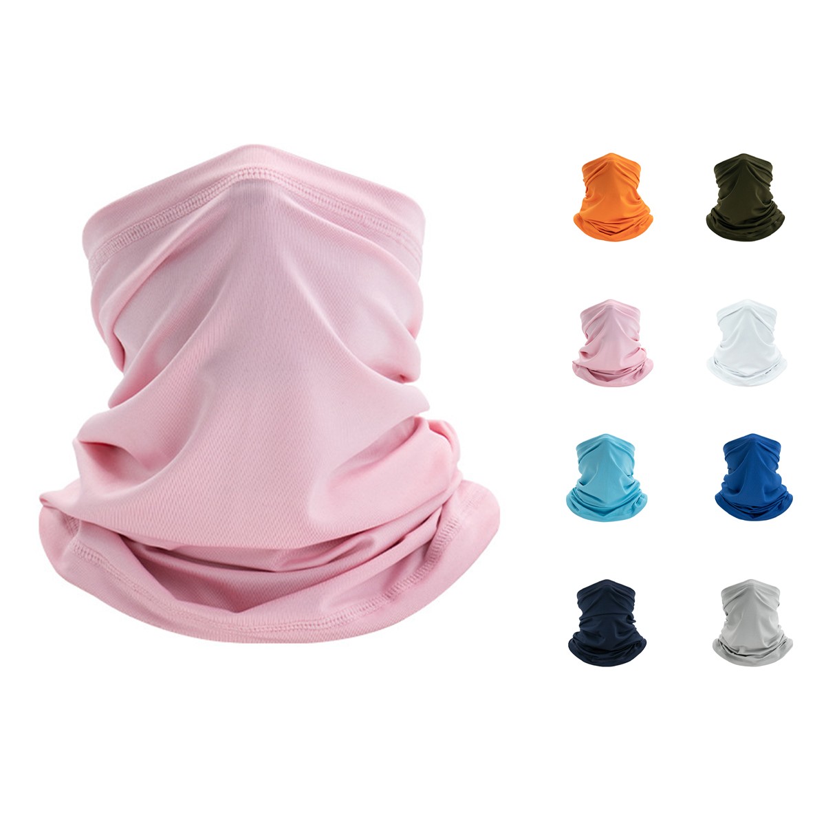 Multifunctional Ice Silk Scarf Mask