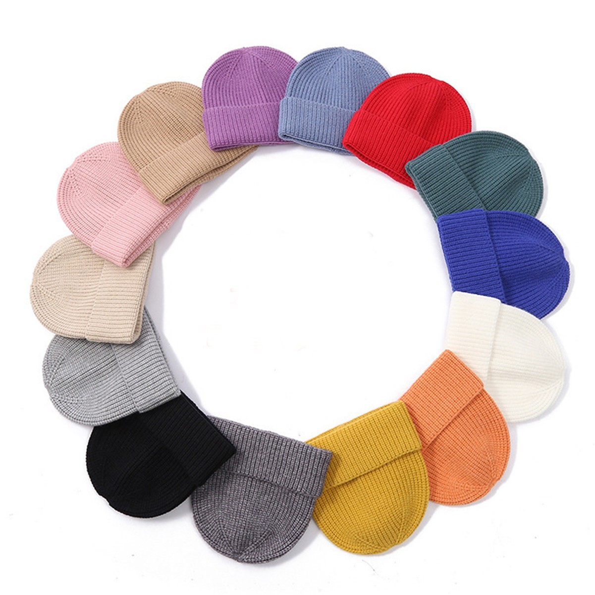 Elastic Knitted Beanie
