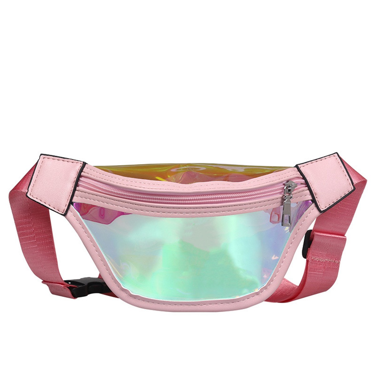 Holographic Fanny Pack with Belt