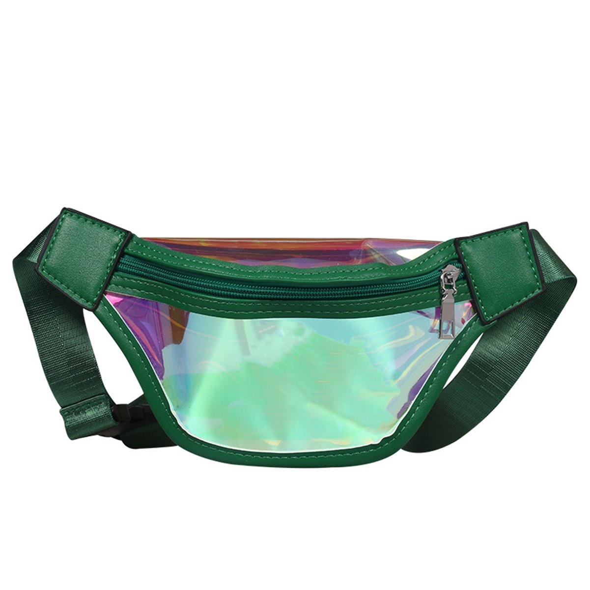 Holographic Fanny Pack with Belt