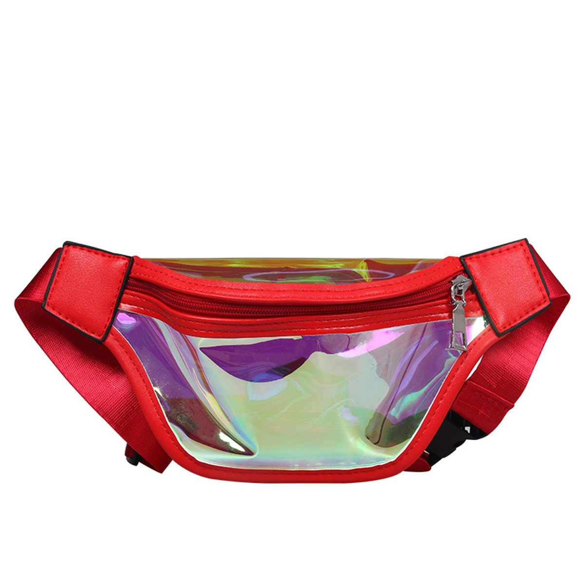 Holographic Fanny Pack with Belt