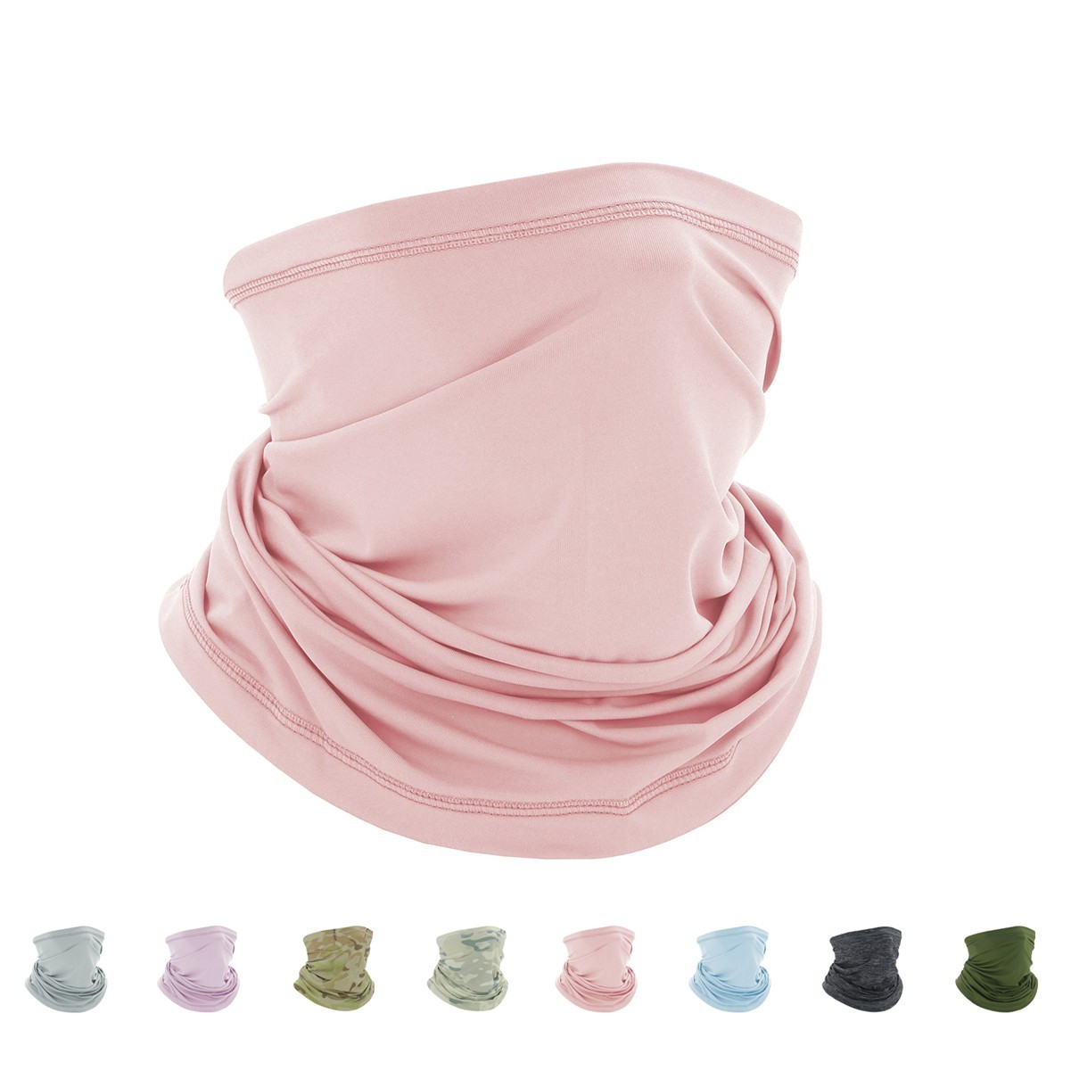 Summer Cooling Face Mask with Reflective Strips