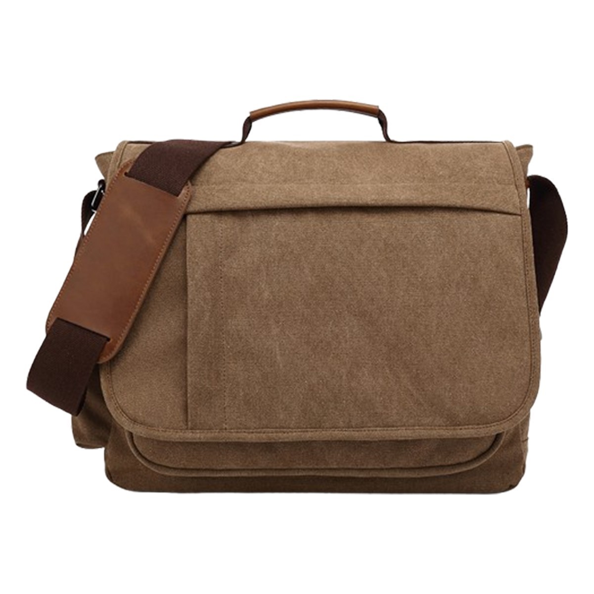 Vintage Canvas Messenger Bag