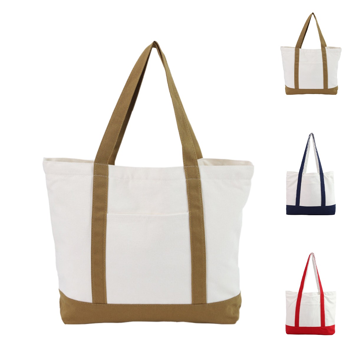 Canvas Shoulder Tote Bag