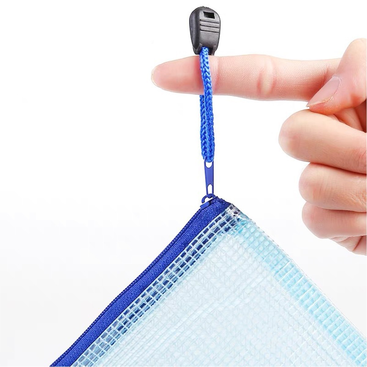 Mesh Zip Pencil Pouch
