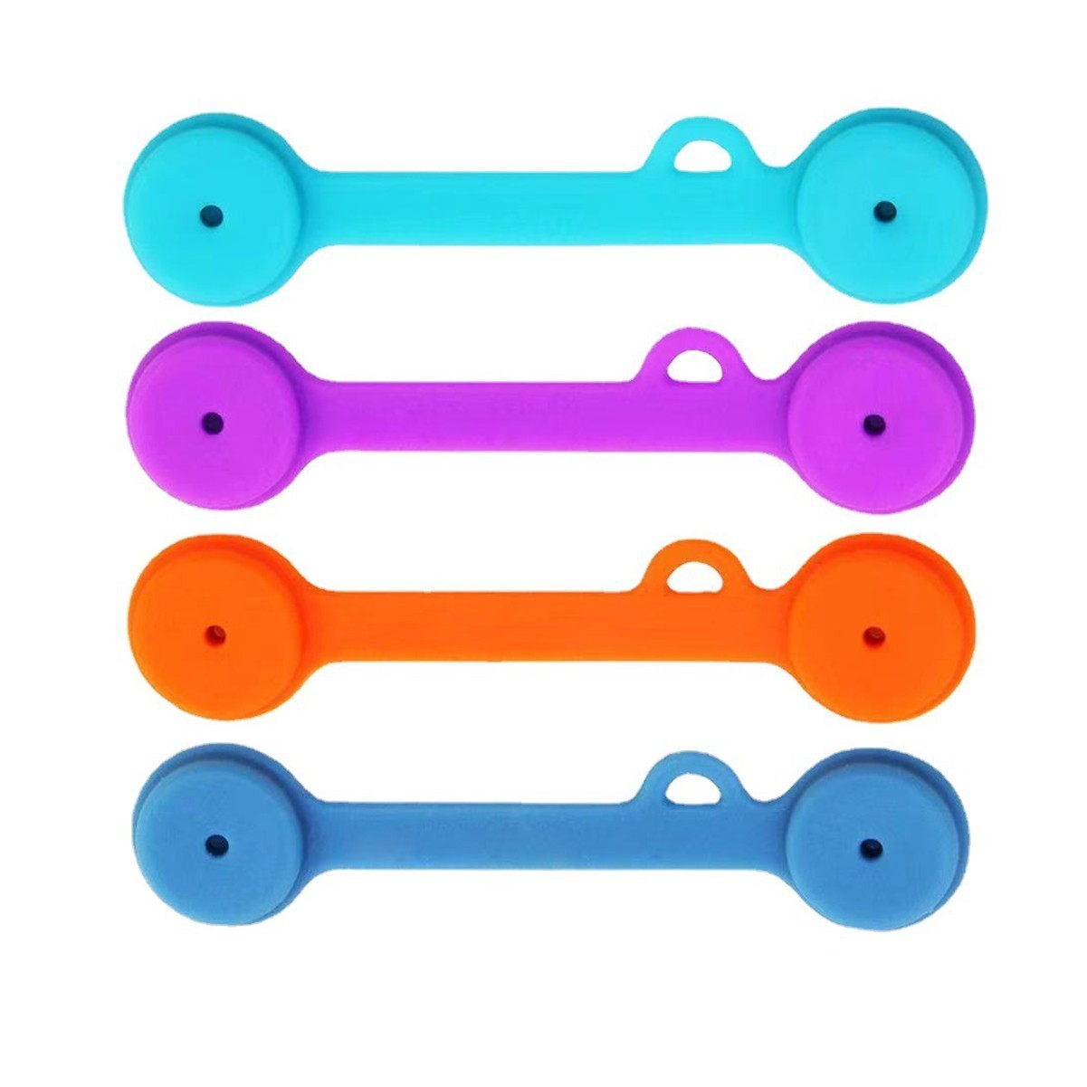 ilicone Strong Magnet Stretchable Twist Tie