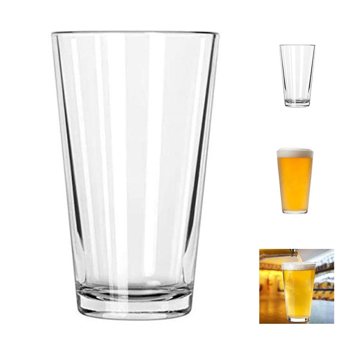 16oz Classic Whiskey Glass