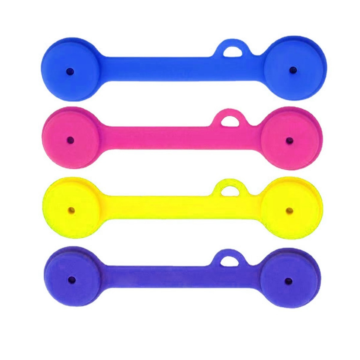 ilicone Strong Magnet Stretchable Twist Tie