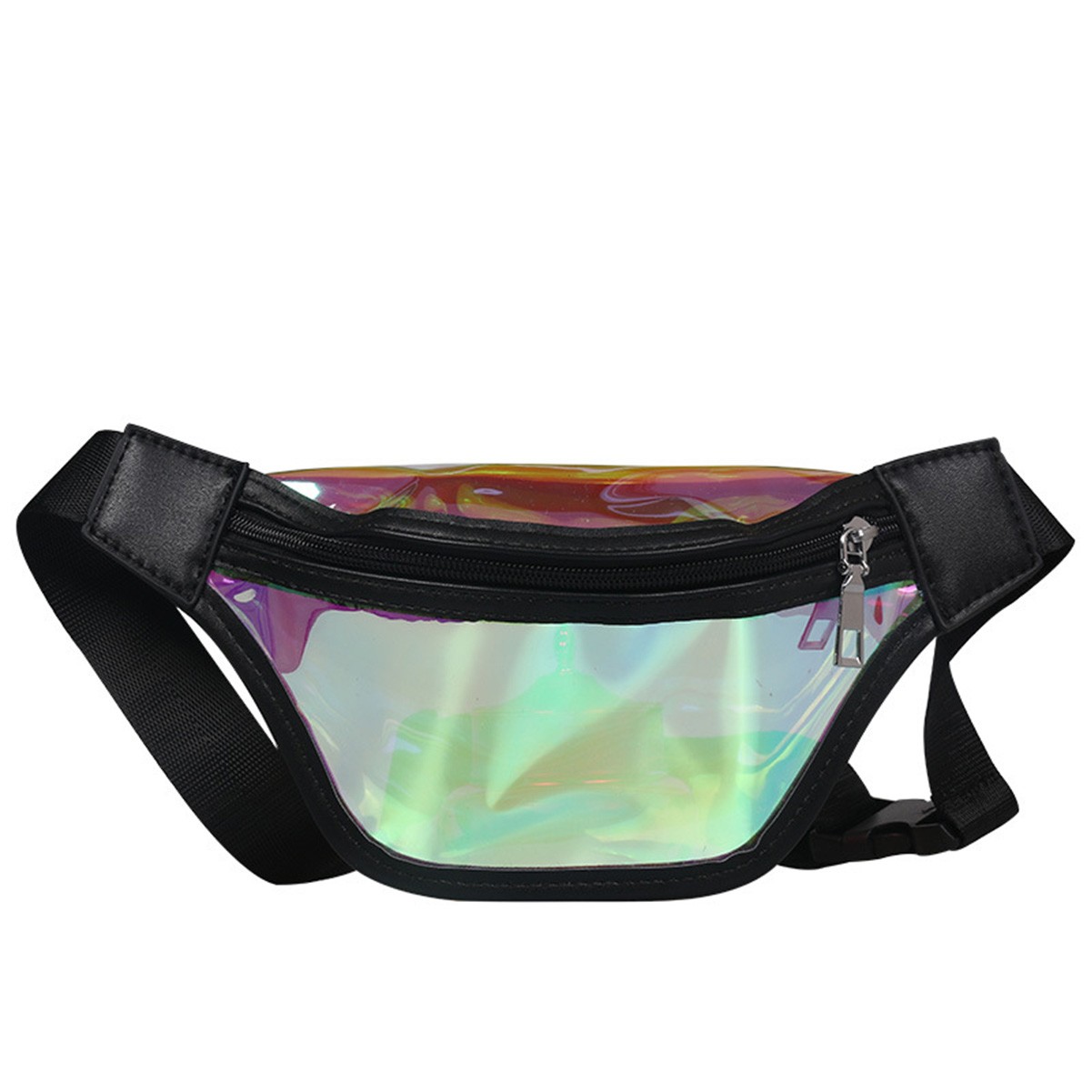 Holographic Fanny Pack with Belt