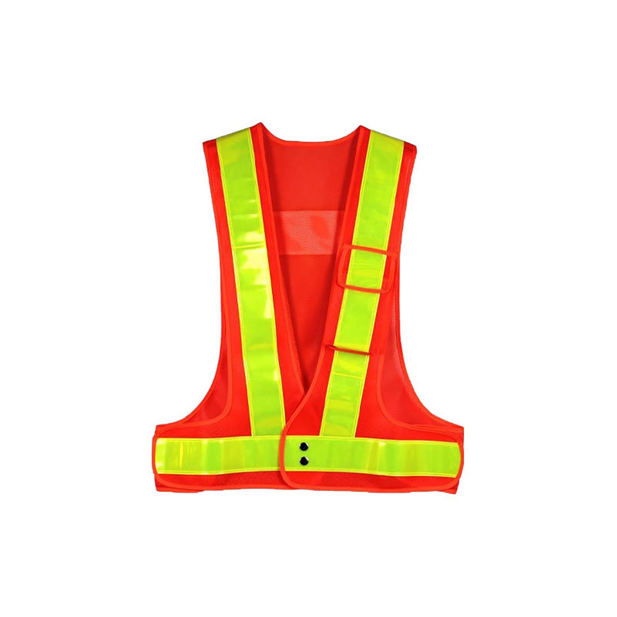 Reflective Safety Vest with Wide Striping