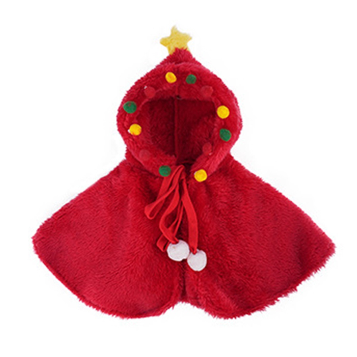 Pet Christmas Hat with Scarf Set