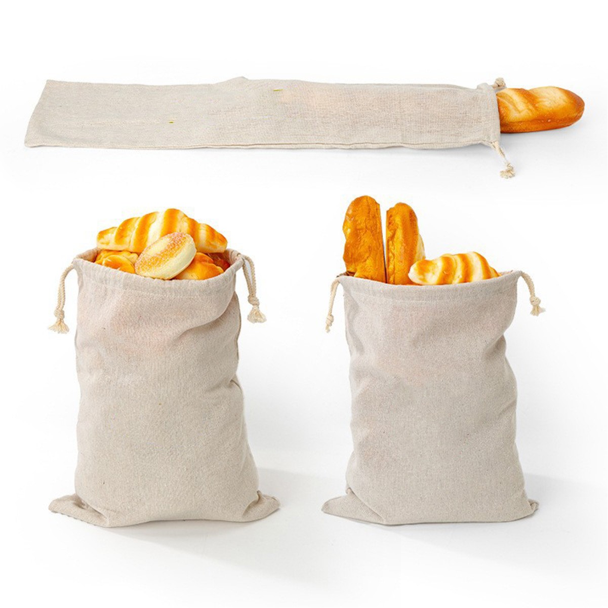 Eco-Friendly Linen Storage Bag