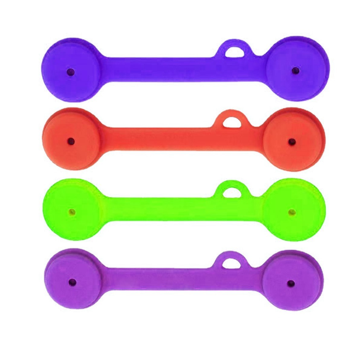 ilicone Strong Magnet Stretchable Twist Tie