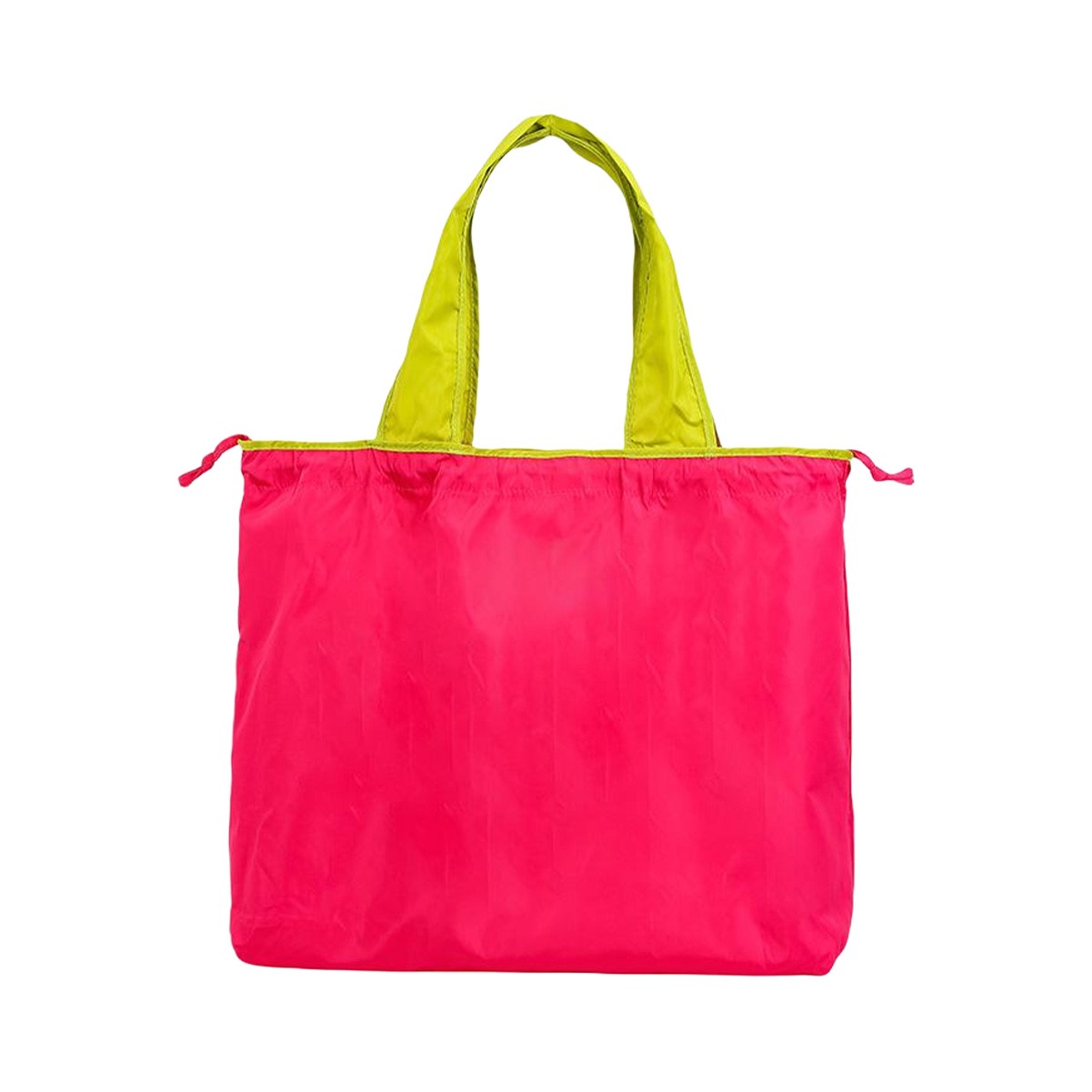 Portable Nylon Drawstring Shopping Tote Bag