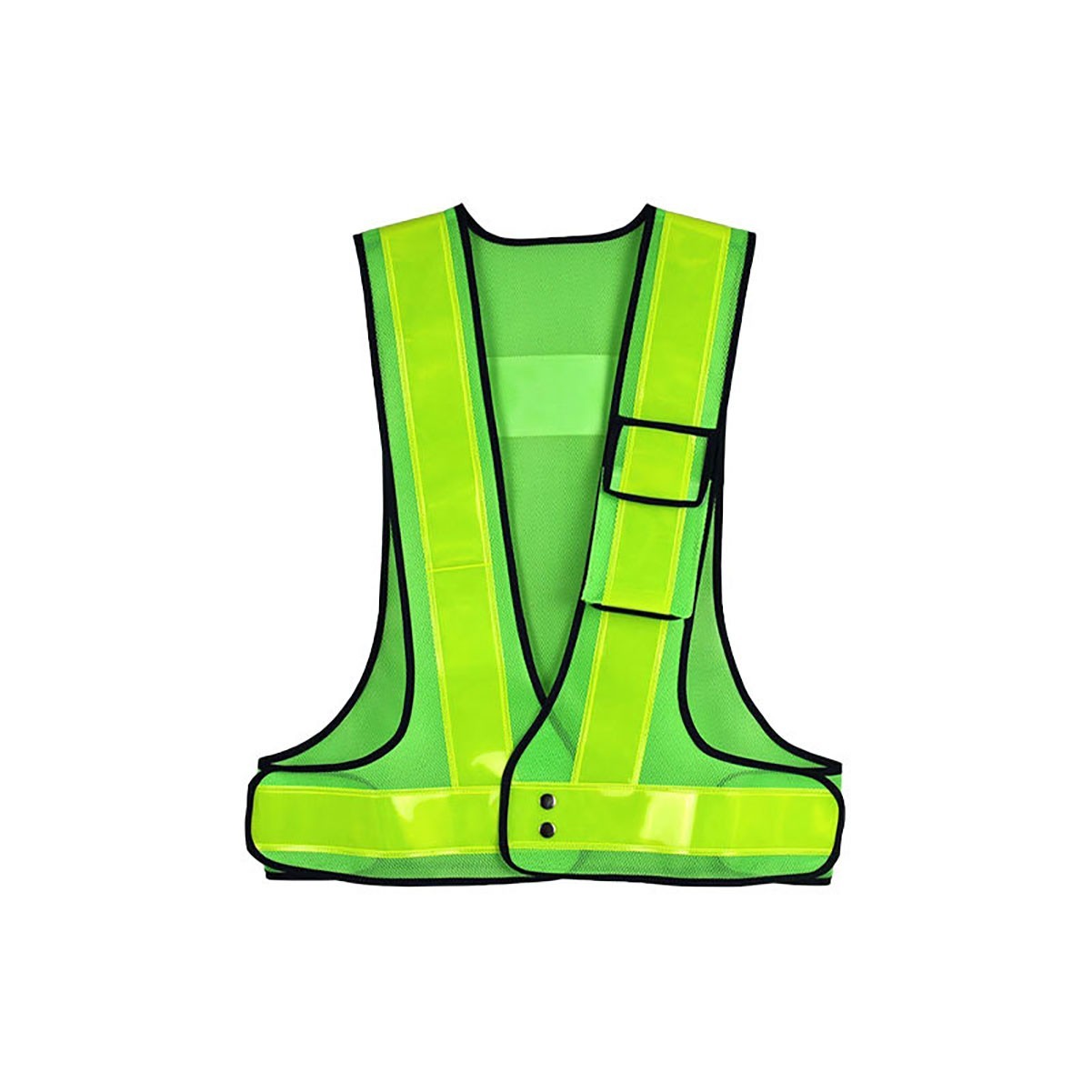 Reflective Safety Vest with Wide Striping