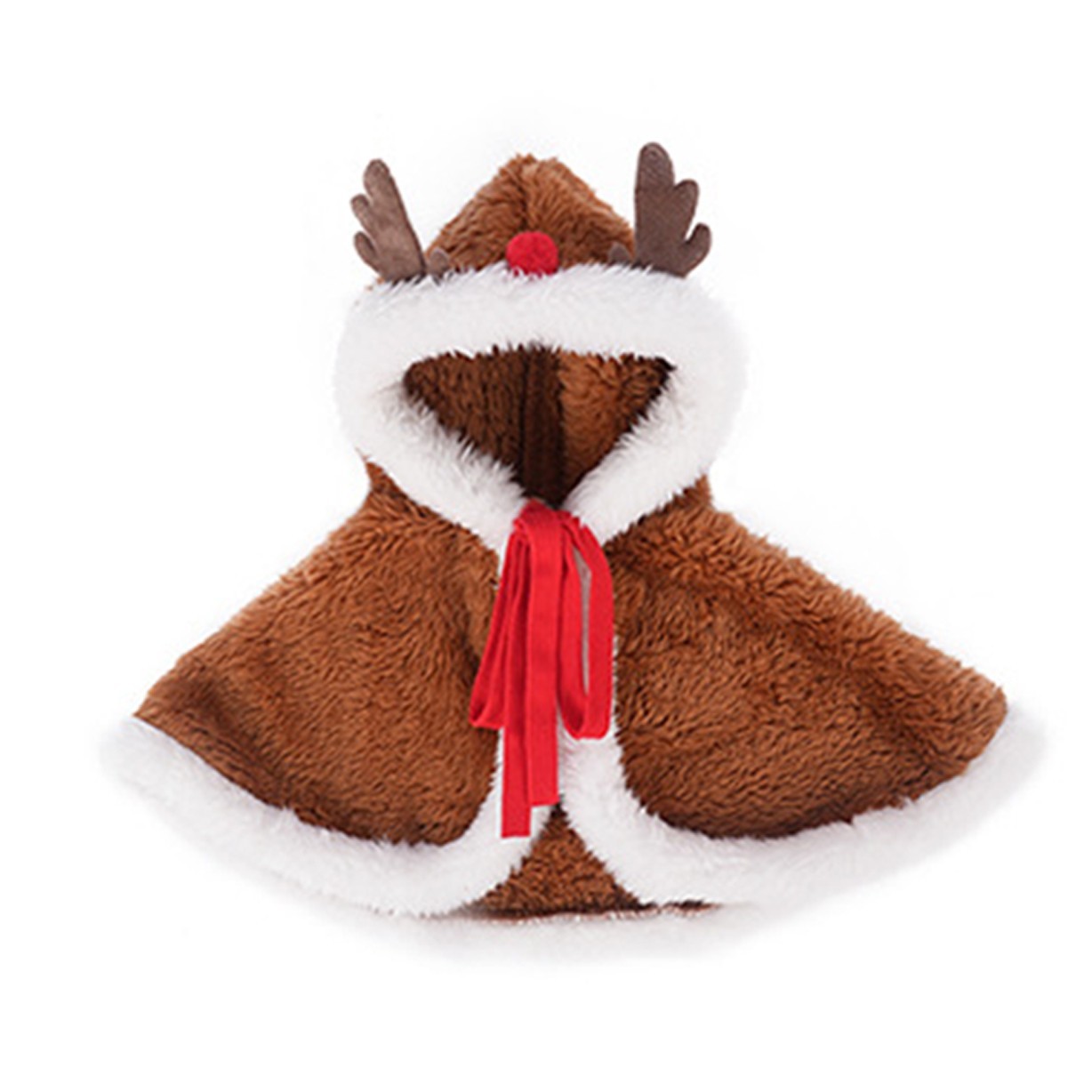 Pet Christmas Hat with Scarf Set