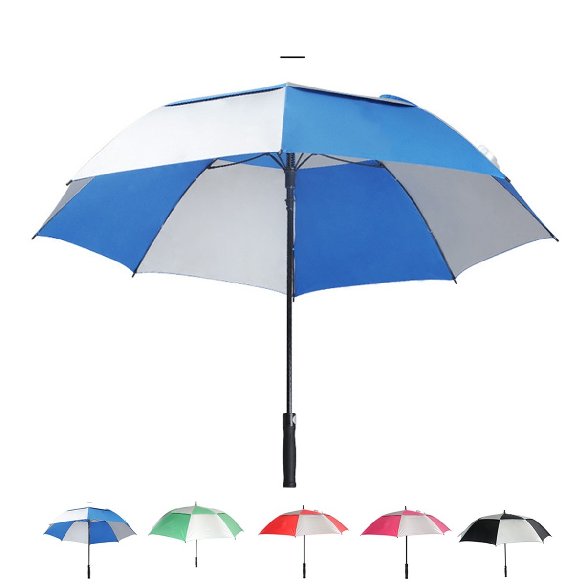 Wind-Vented Automatic Golf Umbrella