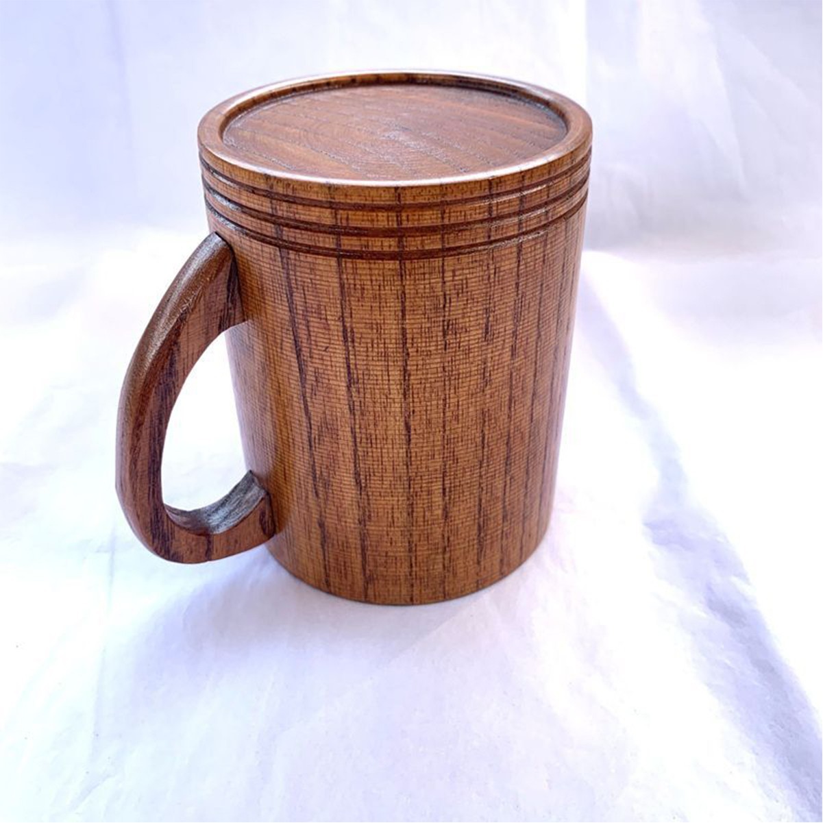 12oz Wooden Coffee Mug