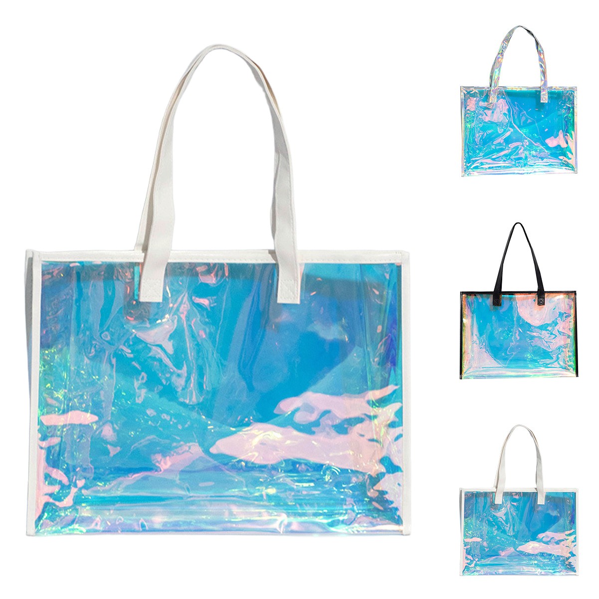 Iridescent Holographic Reusable Gift Bag