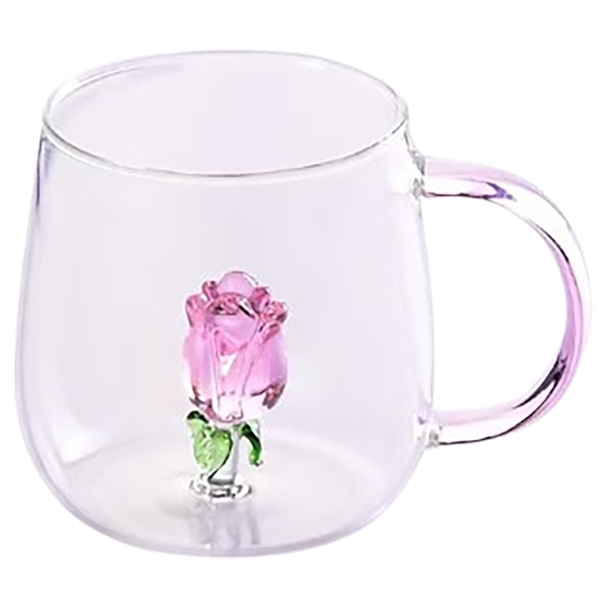 8.5oz Animal Shape Glass Coffee Mug