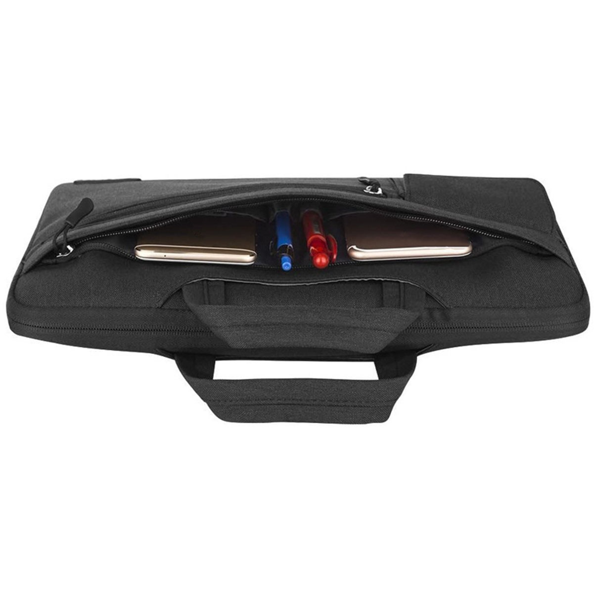 Laptop Shoulder Bag with Quick-Access Pocket