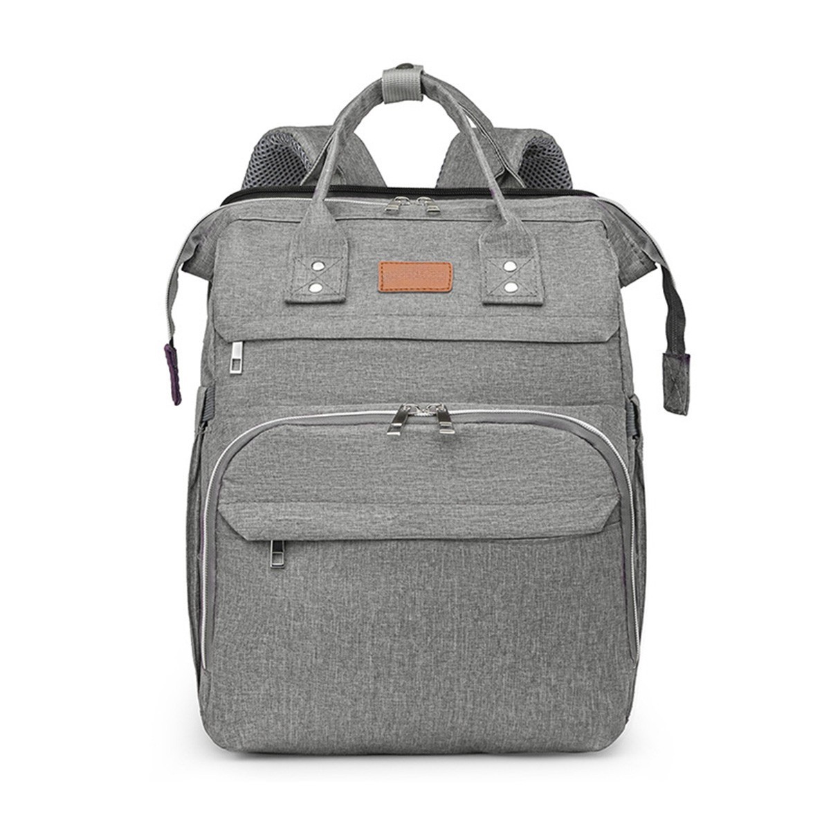 Nylon Laptop Backpack with USB Port and Anti-Theft Pocket