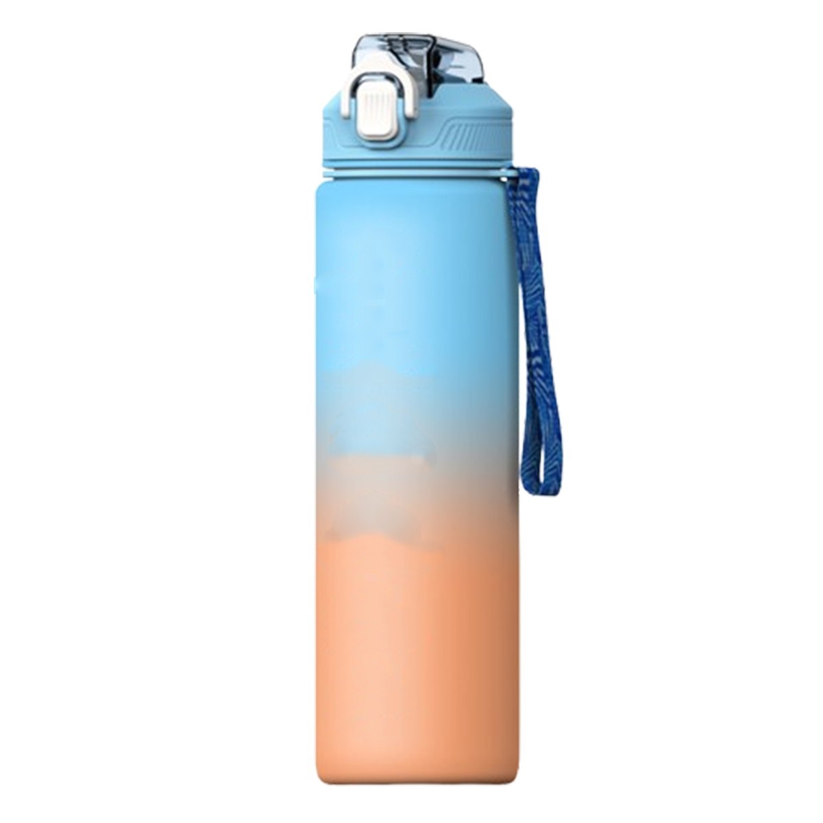 32oz Inspirational Fitness Water Bottle with Time Marker