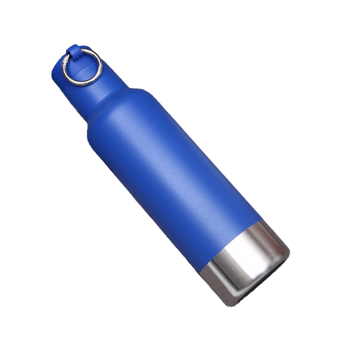 17oz Stainless Steel Double-Layer Vacuum Bottle with Carry Handle