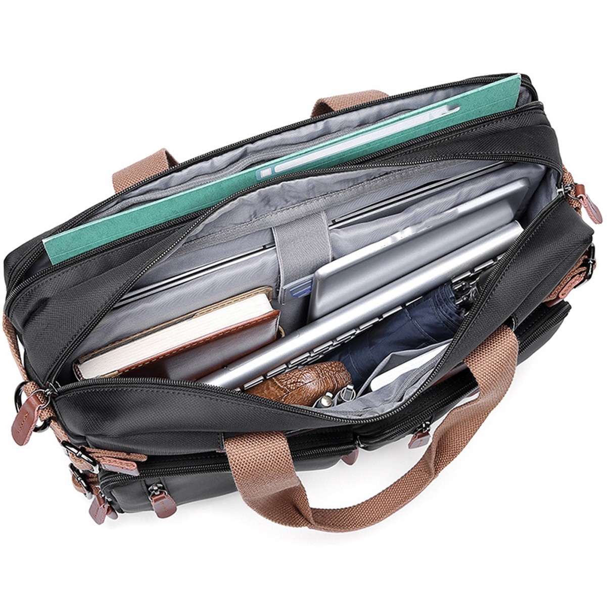 3 In 1 Convertible Messenger Bag