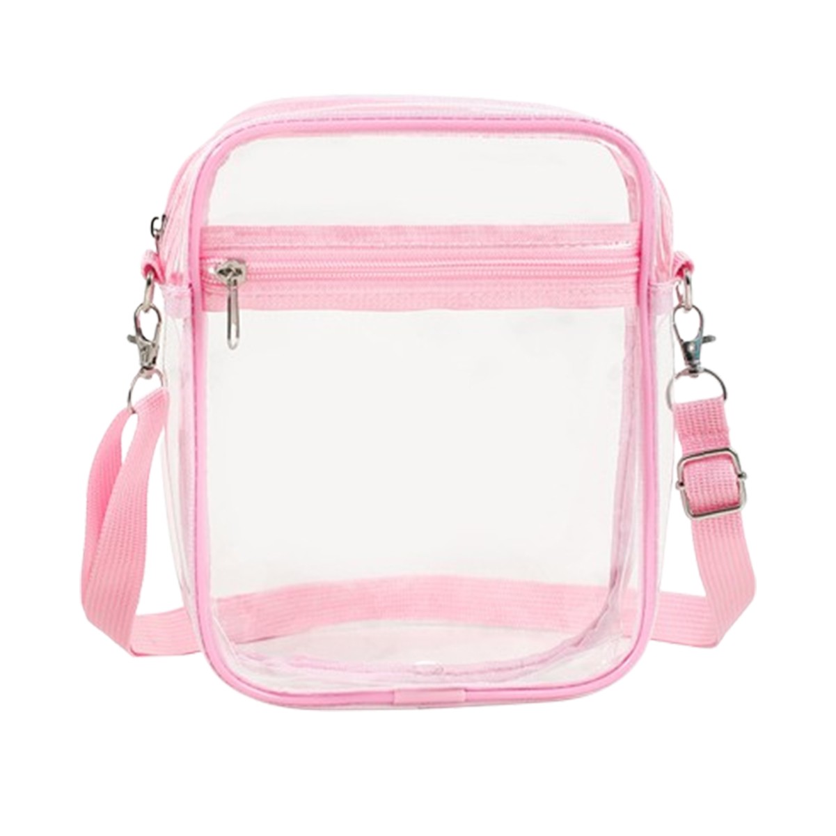 Adjustable Clear Crossbody Bag