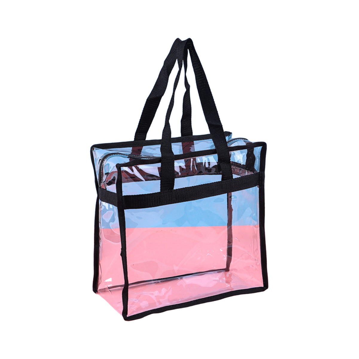 Clear PVC Stadium Tote Bag