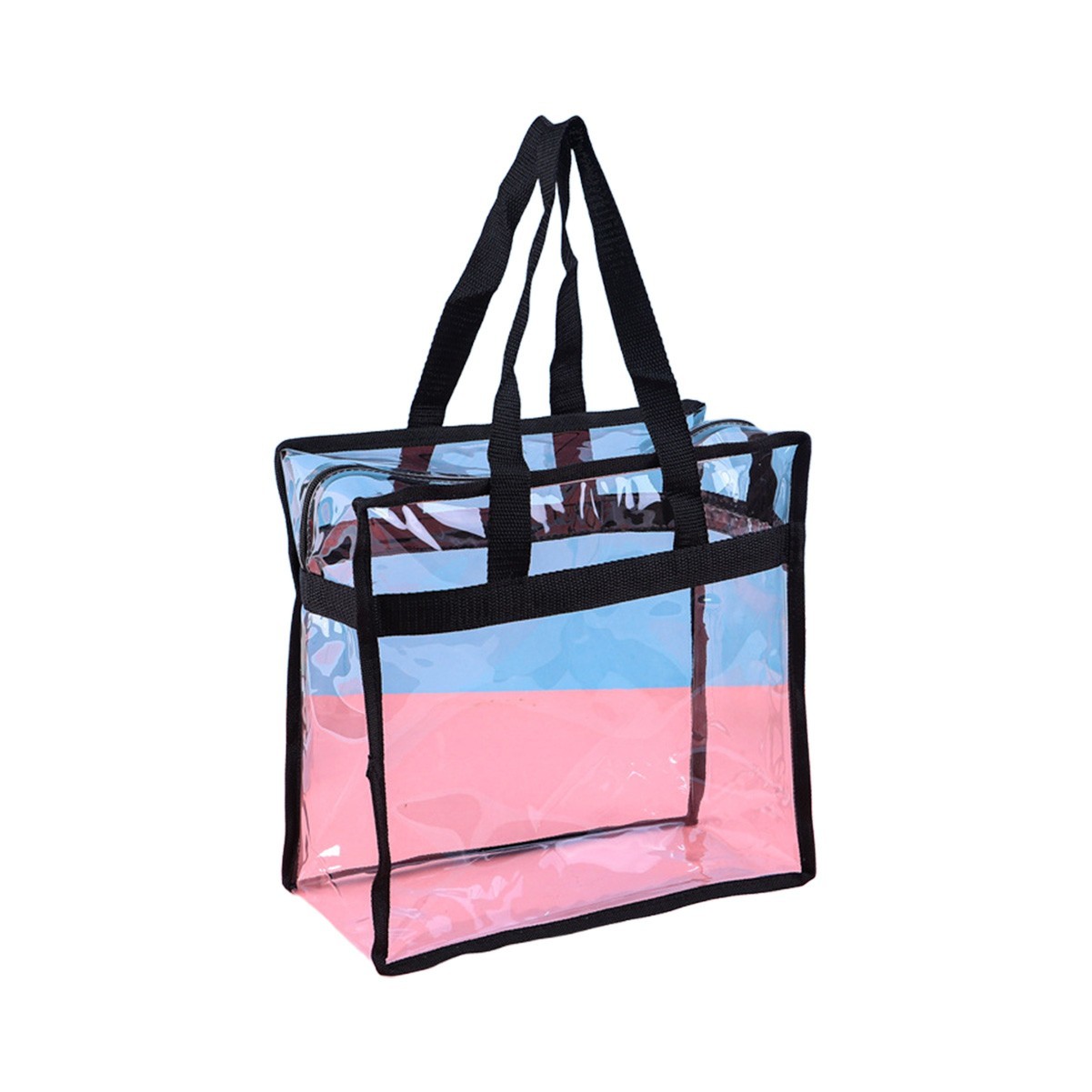 Clear PVC Stadium Tote Bag