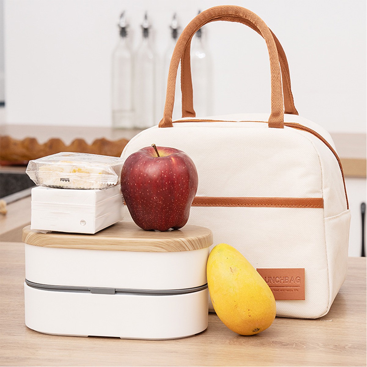 Oxford Cloth Insulated Tote Bag